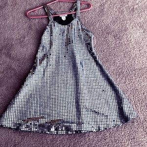 Sequin Jumper Baby Doll dress